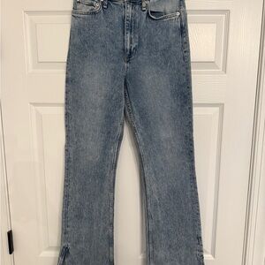rag & bone Light Blue Boot Cut Jeans